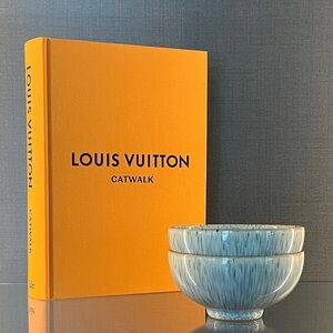 Denby Halo Speckle Large Rice Bowls Set of 2 Denby Stoneware Serving Bowls NWOT.